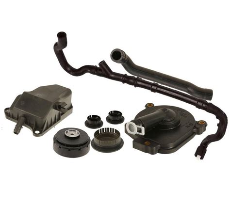 Check engine light on and off for couple months. . Mercedes crankcase vent valve kit